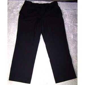 Stafford‎ Essentials Classic Fit Black Dress Pants 36X29